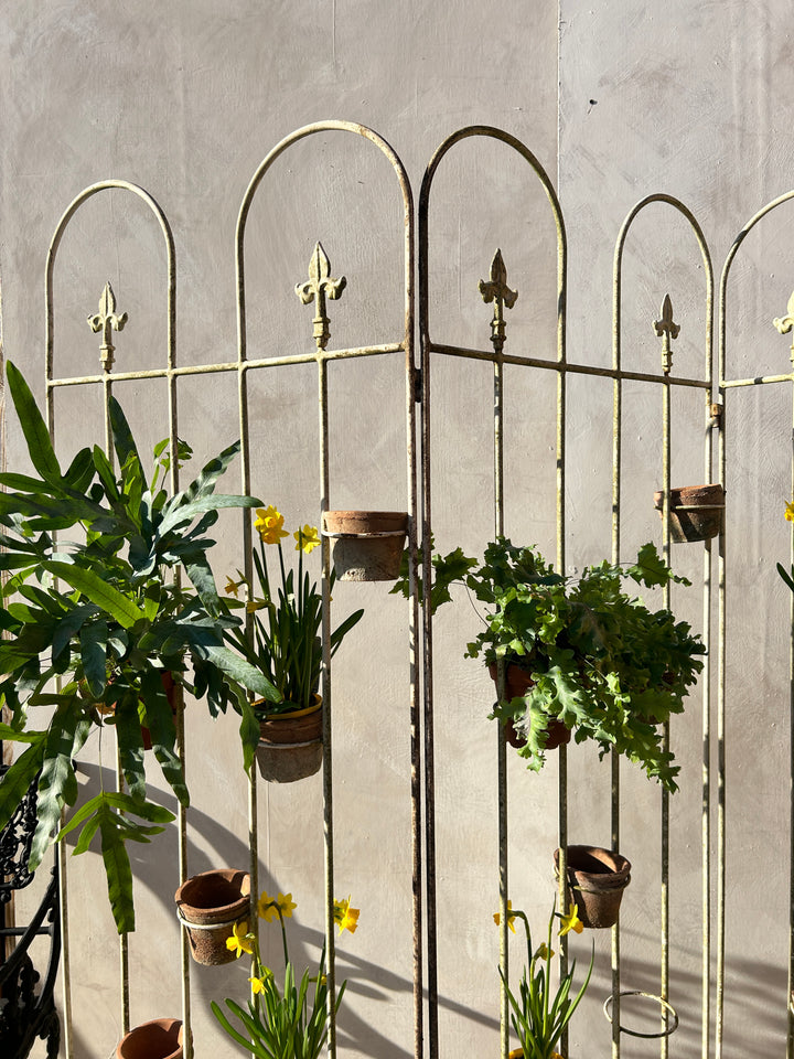 Antique victorian cast iron plant stand | Florence