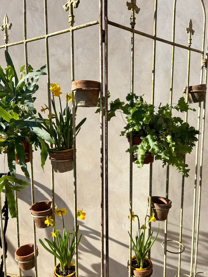 Antique victorian cast iron plant stand | Florence