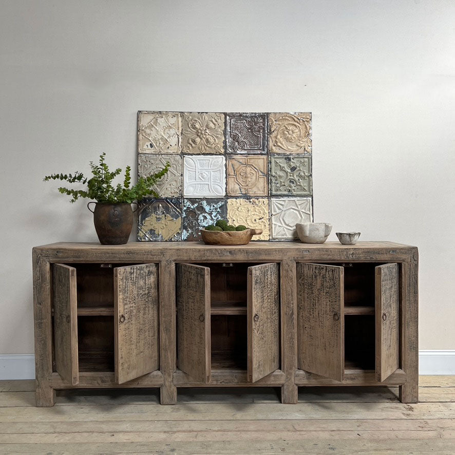 Antique wood sideboard | Bath