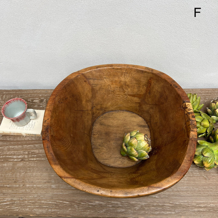 Antique wooden Dough Bowls