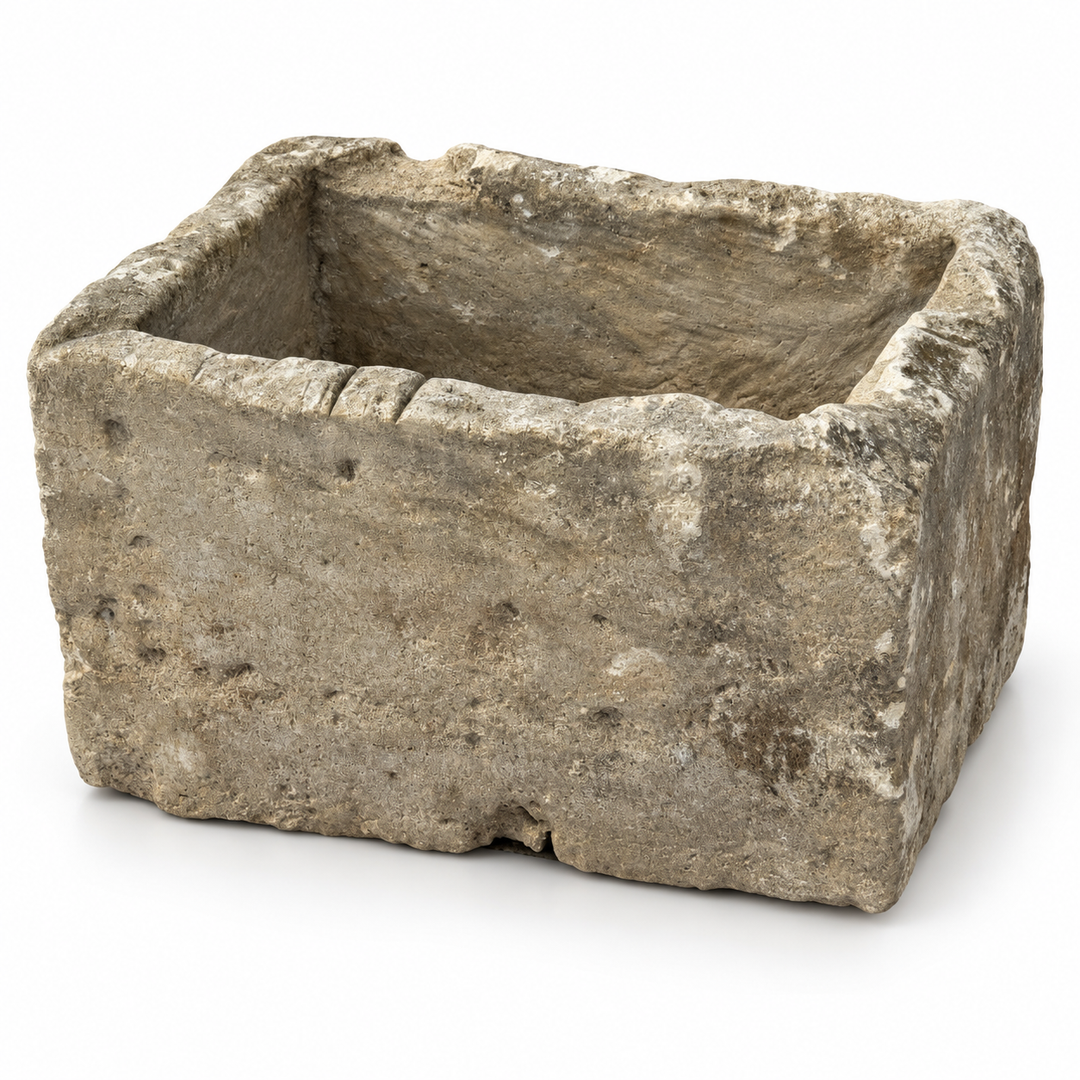 Antique hand carved stone trough | A