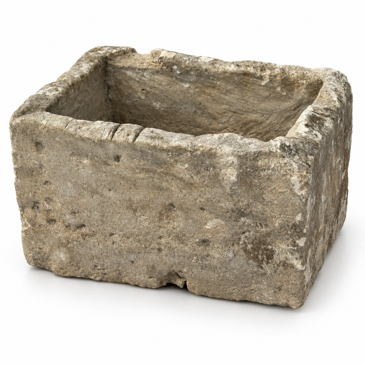 Antique hand carved stone trough | A