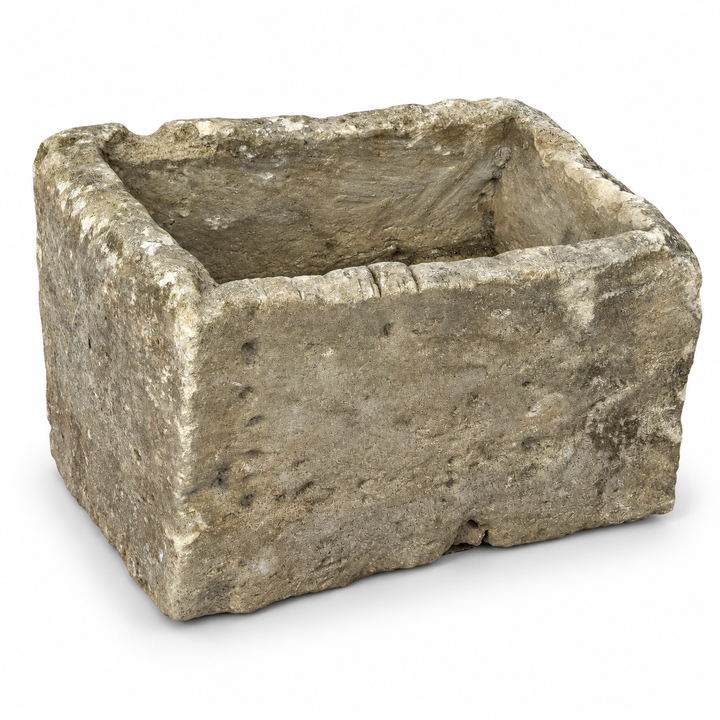 Antique hand carved stone trough | A