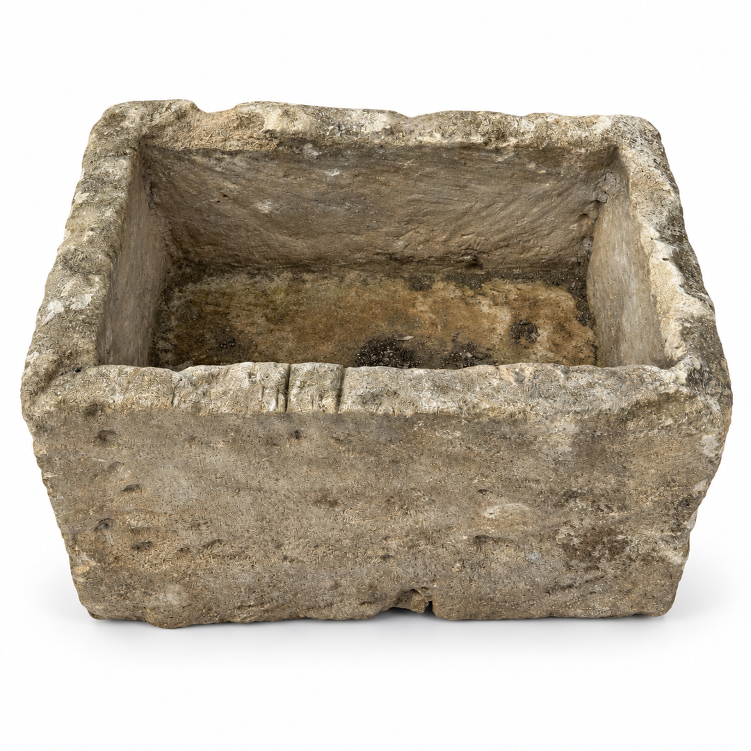 Antique hand carved stone trough | A