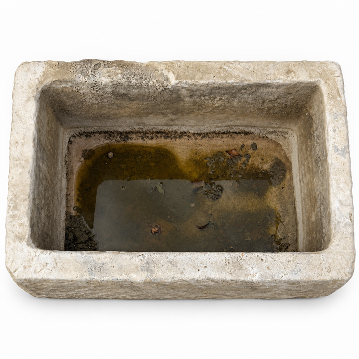 Antique Hand Carved Stone Trough | B
