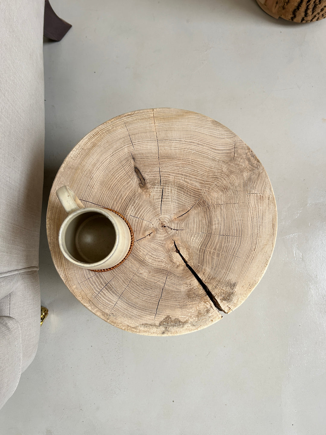 Ash Wood Side Tables