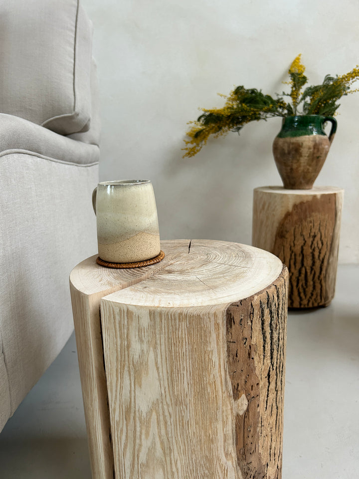 Ash Wood Side Tables