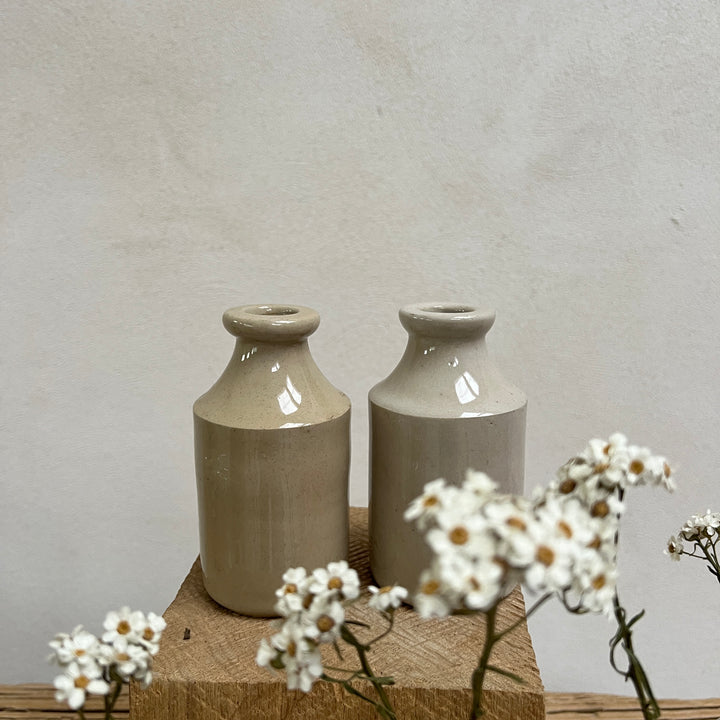 Victorian Stoneware Ink bottle