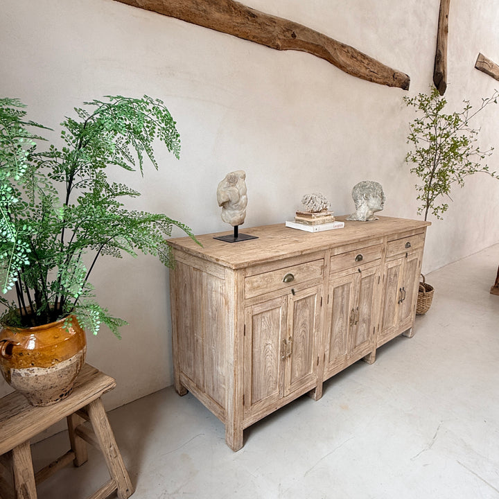 Vintage Whitewashed School Laboratory Cupboard – Albert
