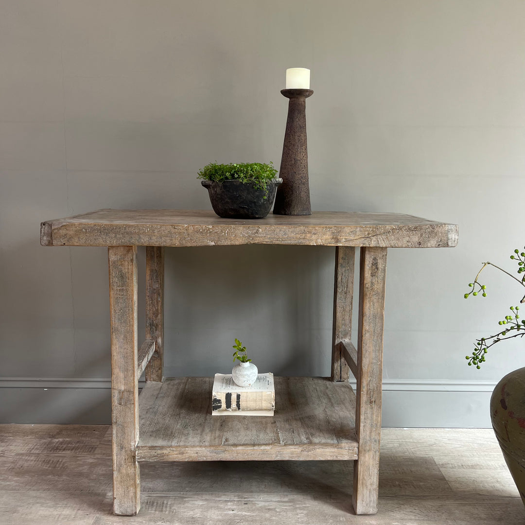 Antique Console Table With Shelf | Knutsford