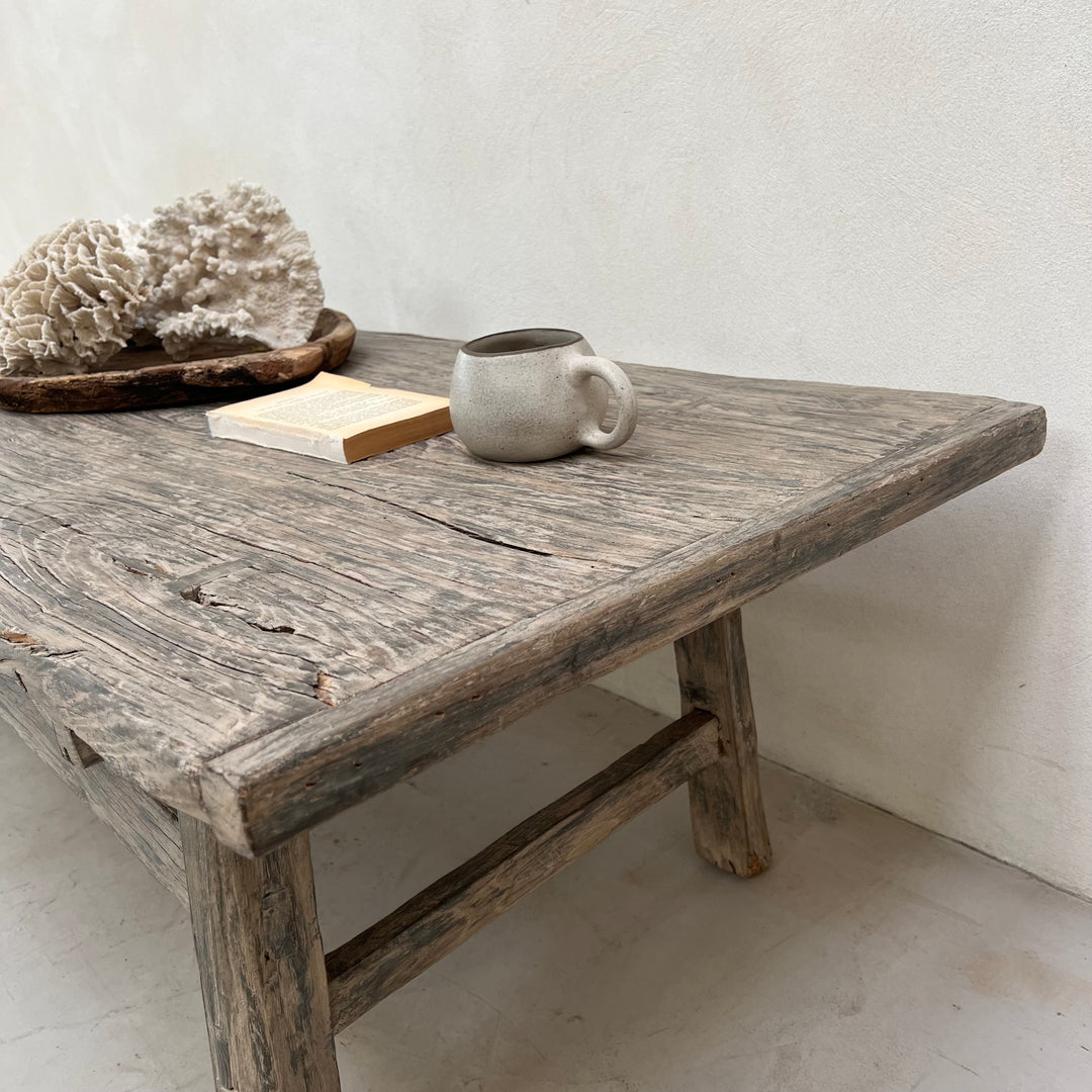 Antique Driftwood Coffee Table | Harley