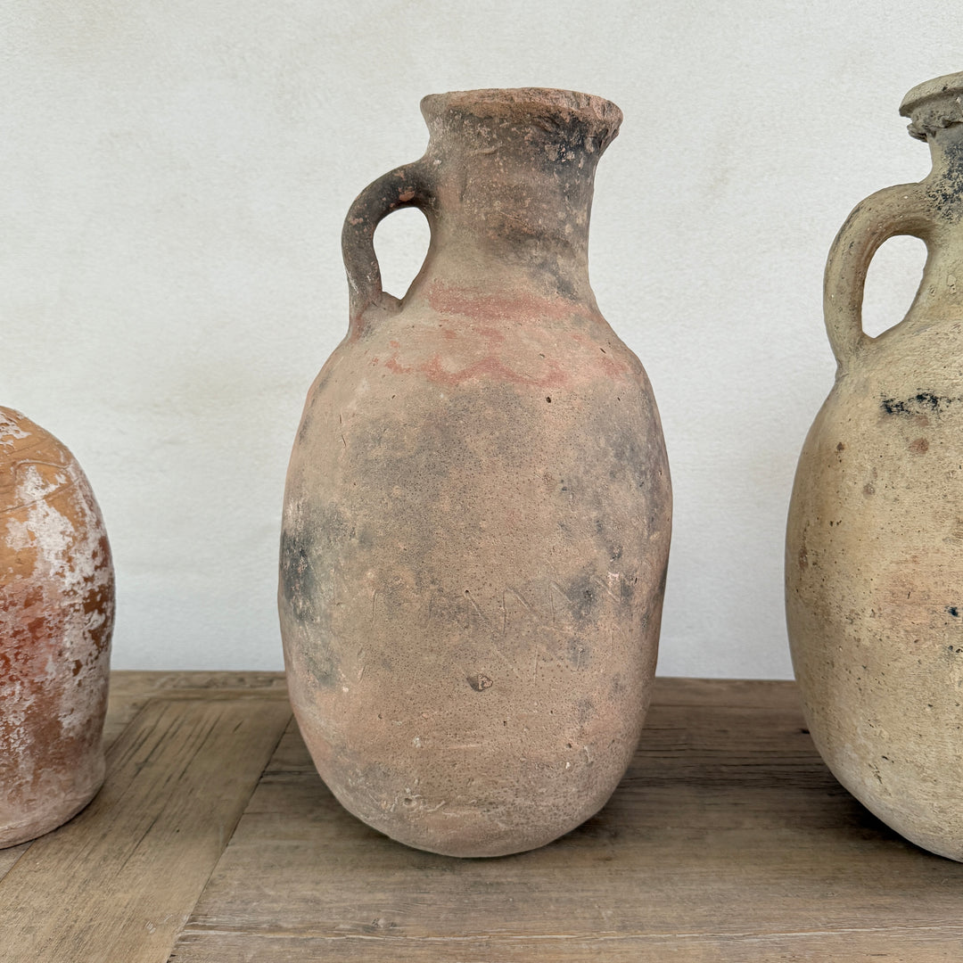 Rustic Antique Terracotta Vessel