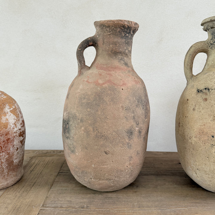 Rustic Antique Terracotta Vessel