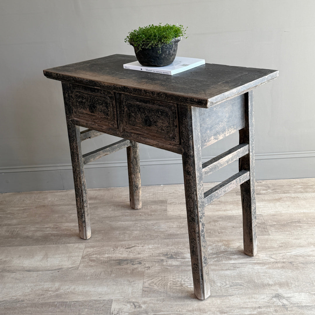 Antique Black Console Table | Winchcombe