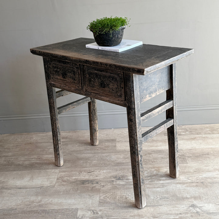Antique Black Console Table | Winchcombe