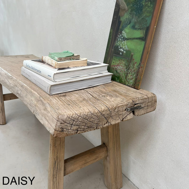 Unique rustic benches above 120cm long