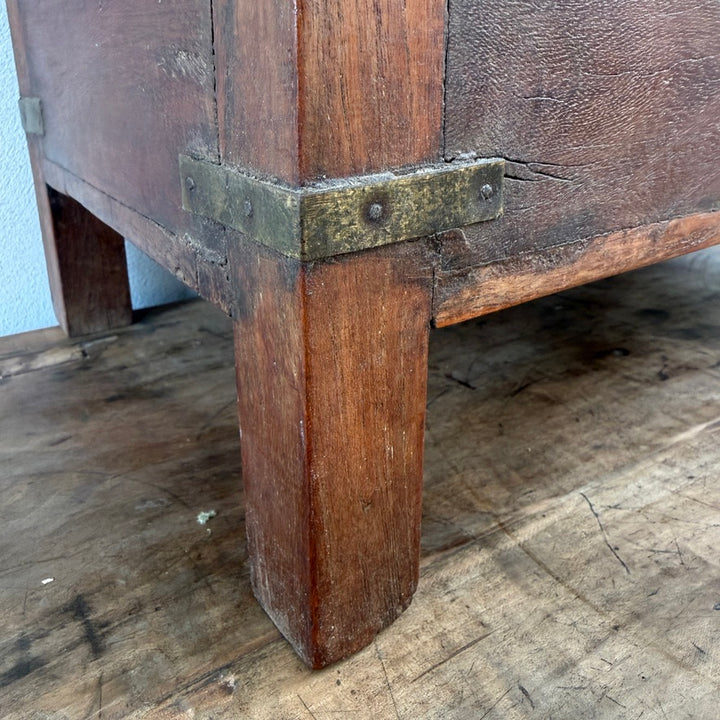 Antique Indian Teak Storage Box | Tara