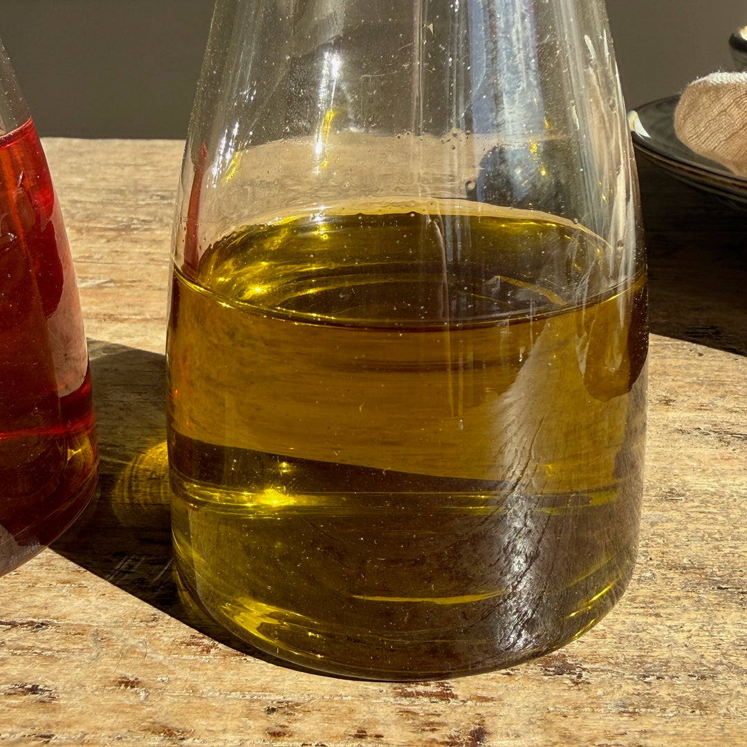 Glass Oil &amp; Vinegar Bottle
