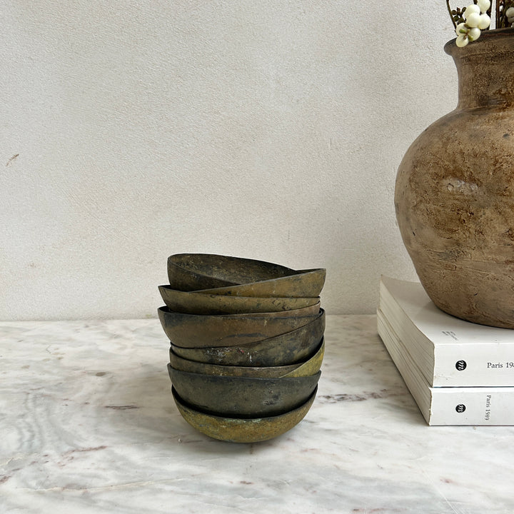 Antique brass handmade bowls | Lestari