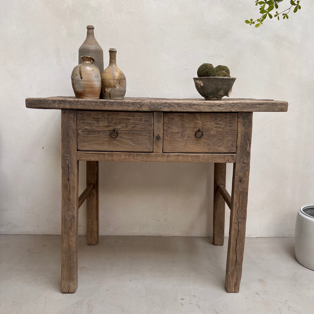 Antique Two Drawer Console Forster