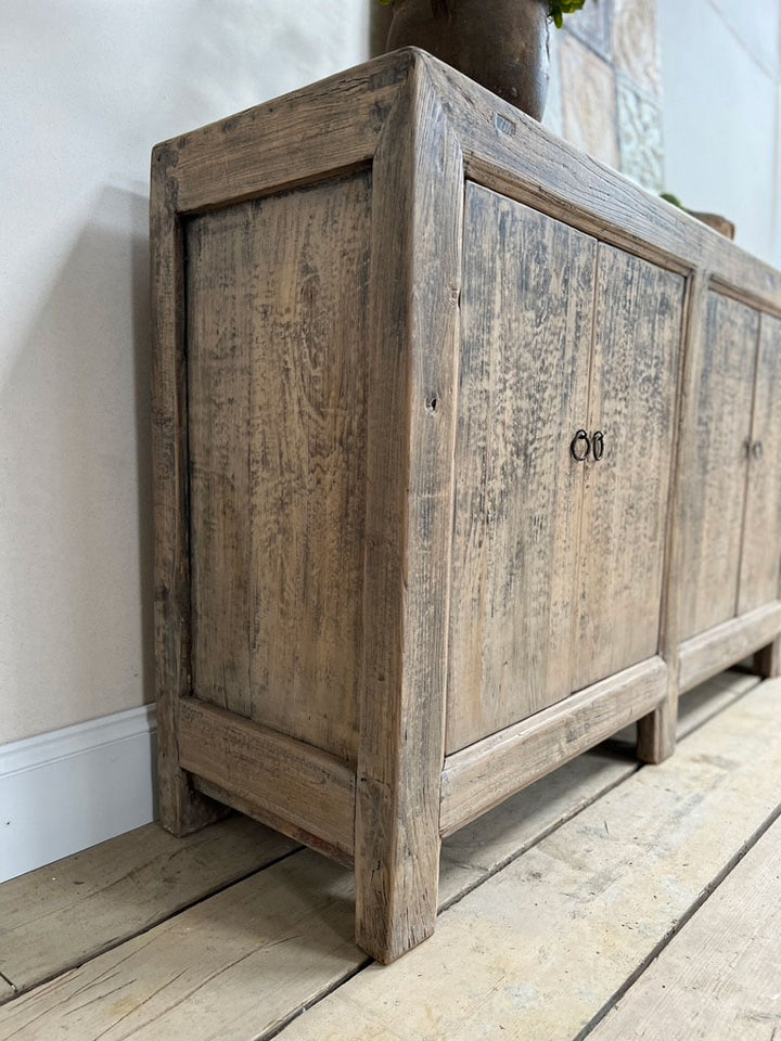 Antique wood sideboard | Bath