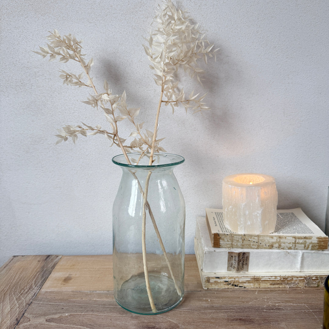 Hand Blown Glass Vase