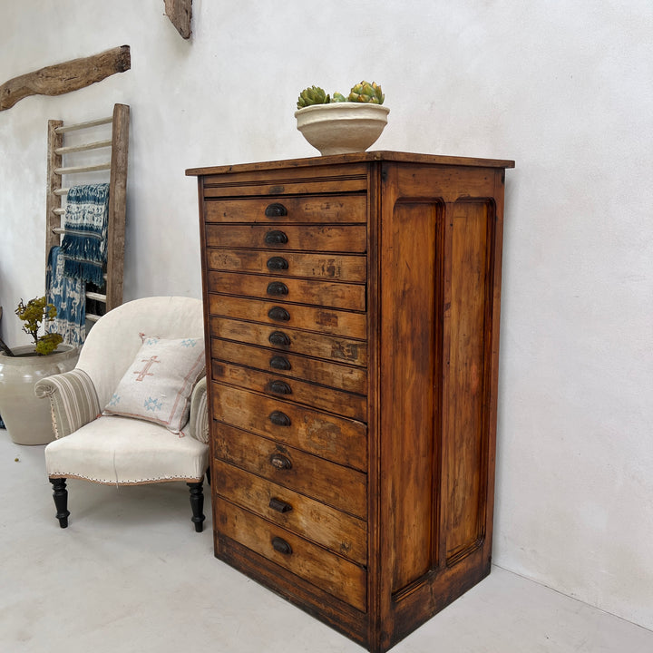 Antique Plan Chest | Arthur