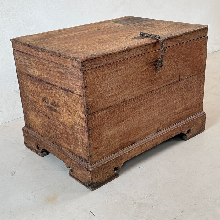 Antique Indian Teak Blanket Box | Harmoni