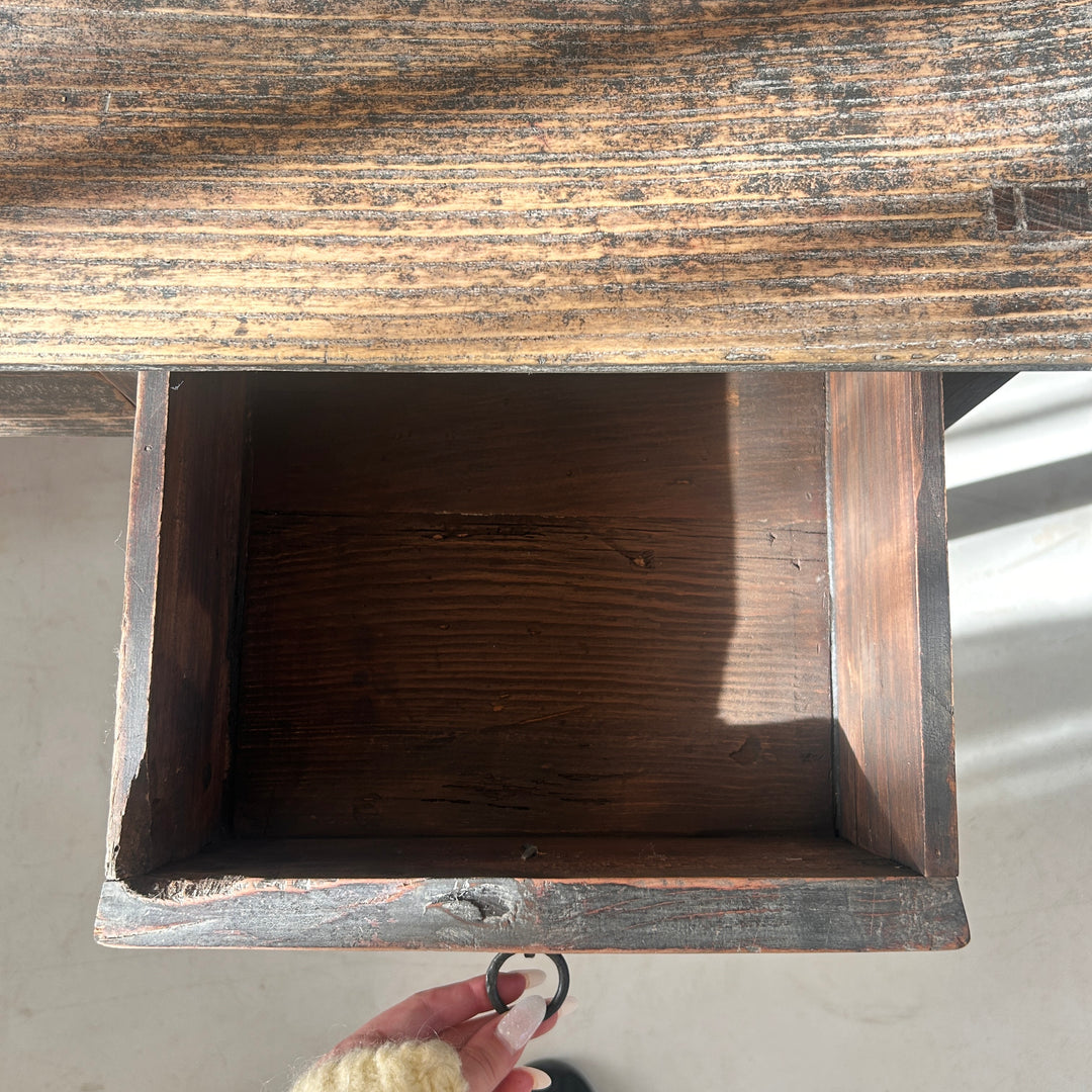 Antique Elm Console Table | Monkton