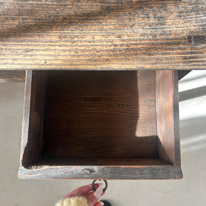 Antique Elm Console Table | Monkton