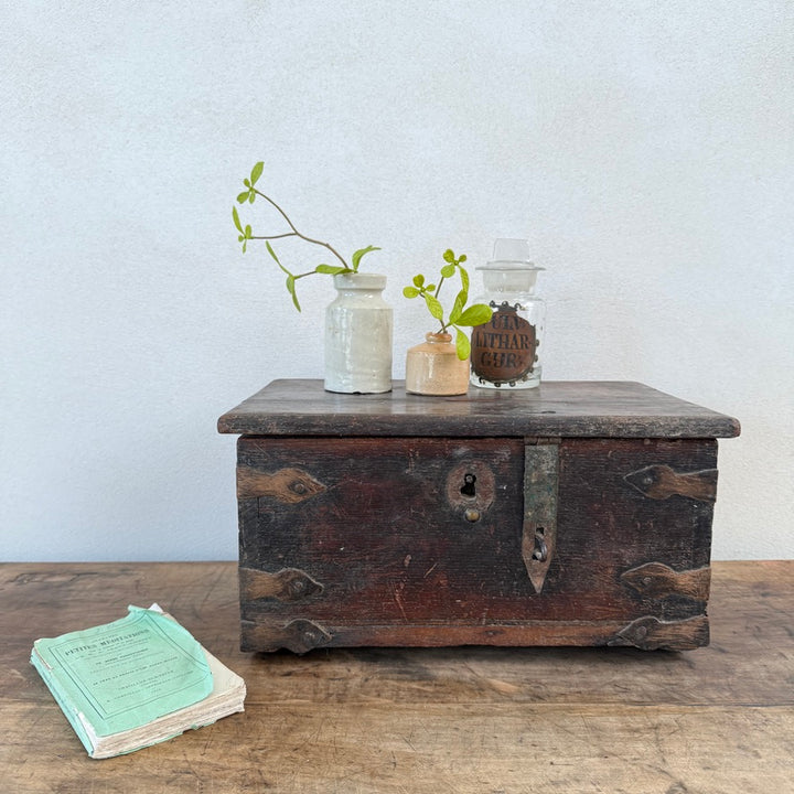 Antique Indian Wooden Merchant’s Box | Otto