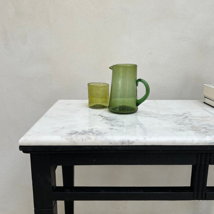 Vintage Marble Top Console Table | Cliffe