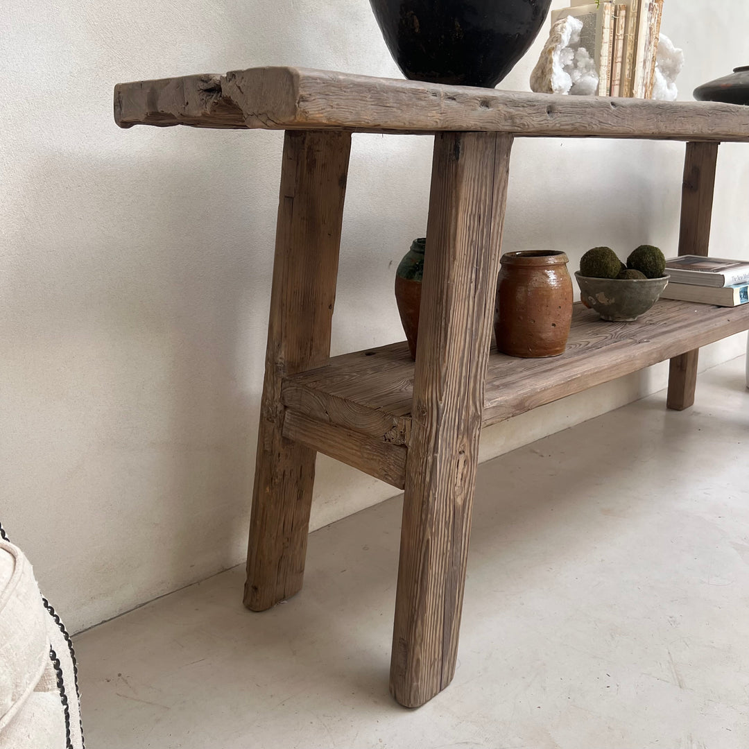 Antique large console table | Caspian