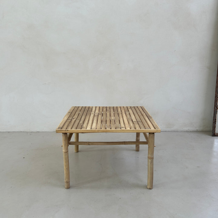 Bamboo Square garden coffee table