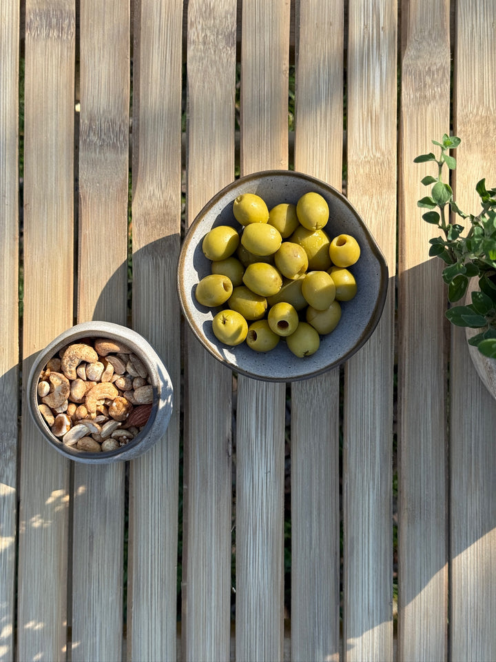 Bamboo Square garden coffee table