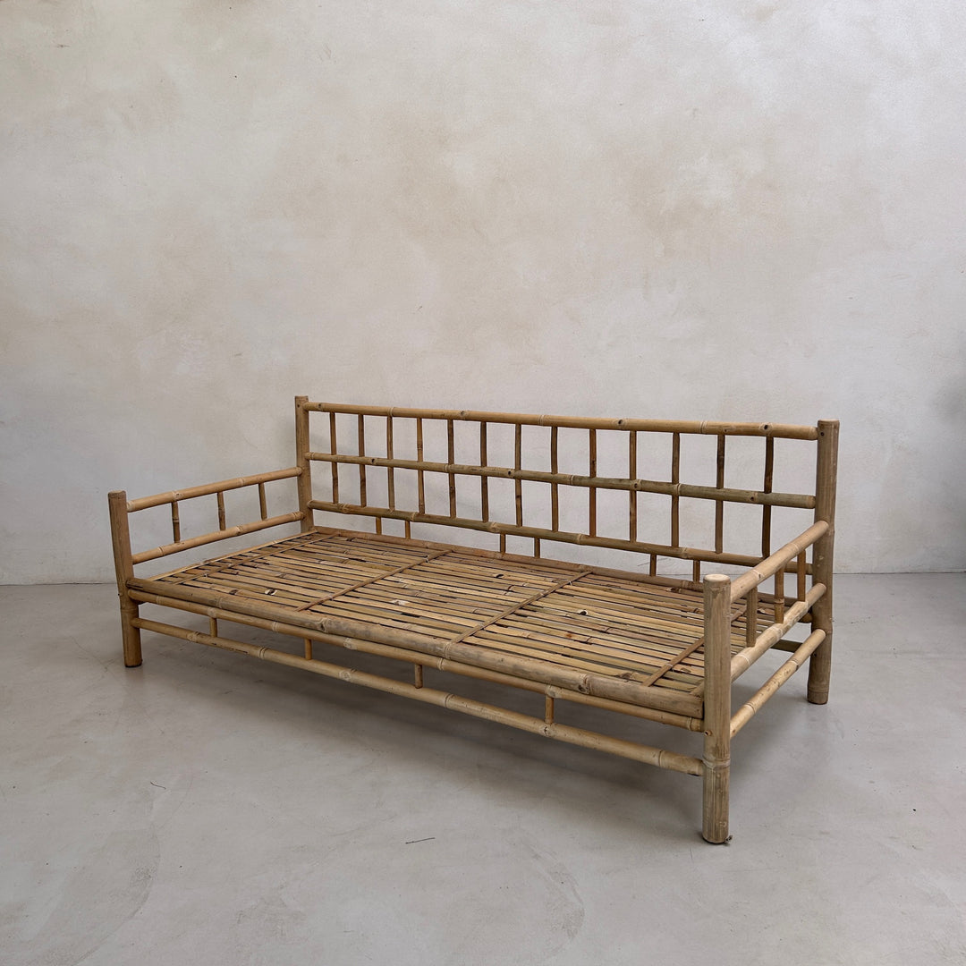 Bamboo outdoor garden seating set 