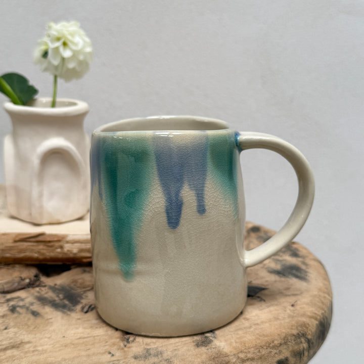 Blue Stoneware Mug | Yori