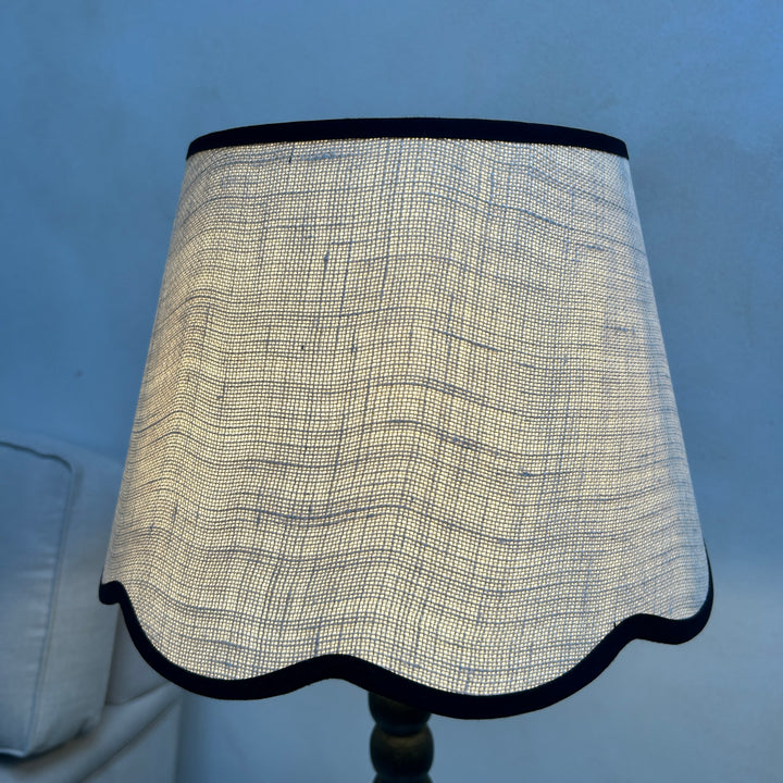 Bobbin Table Lamp | Dark Wood