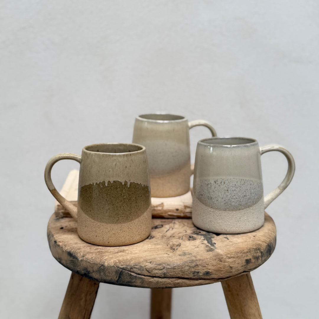 Brown Stoneware Mug | Soleia