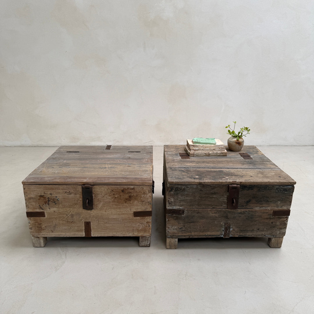 Antique Square Blanket Box | Chilworth
