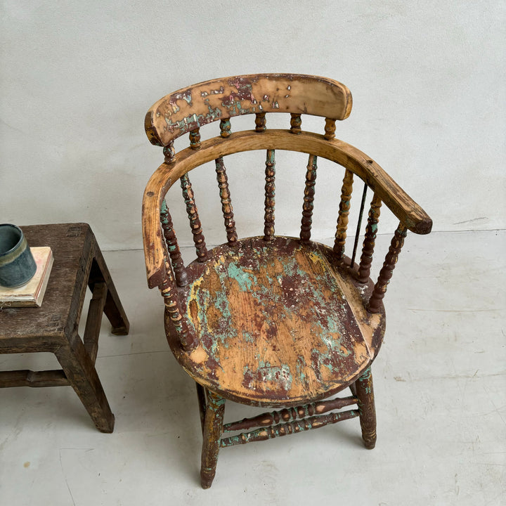 Antique Art Studio Bobbin Chair | Geraldine