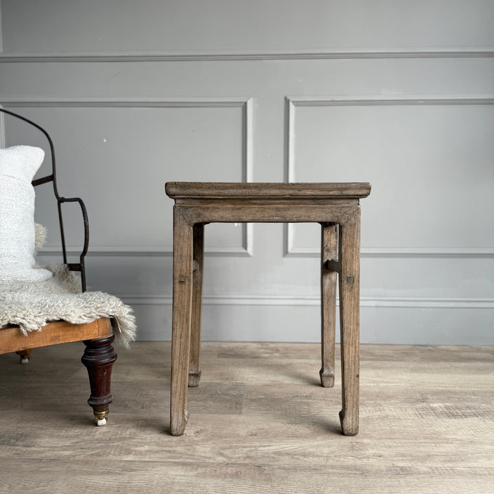 Antique Elm Side Table | Florrie