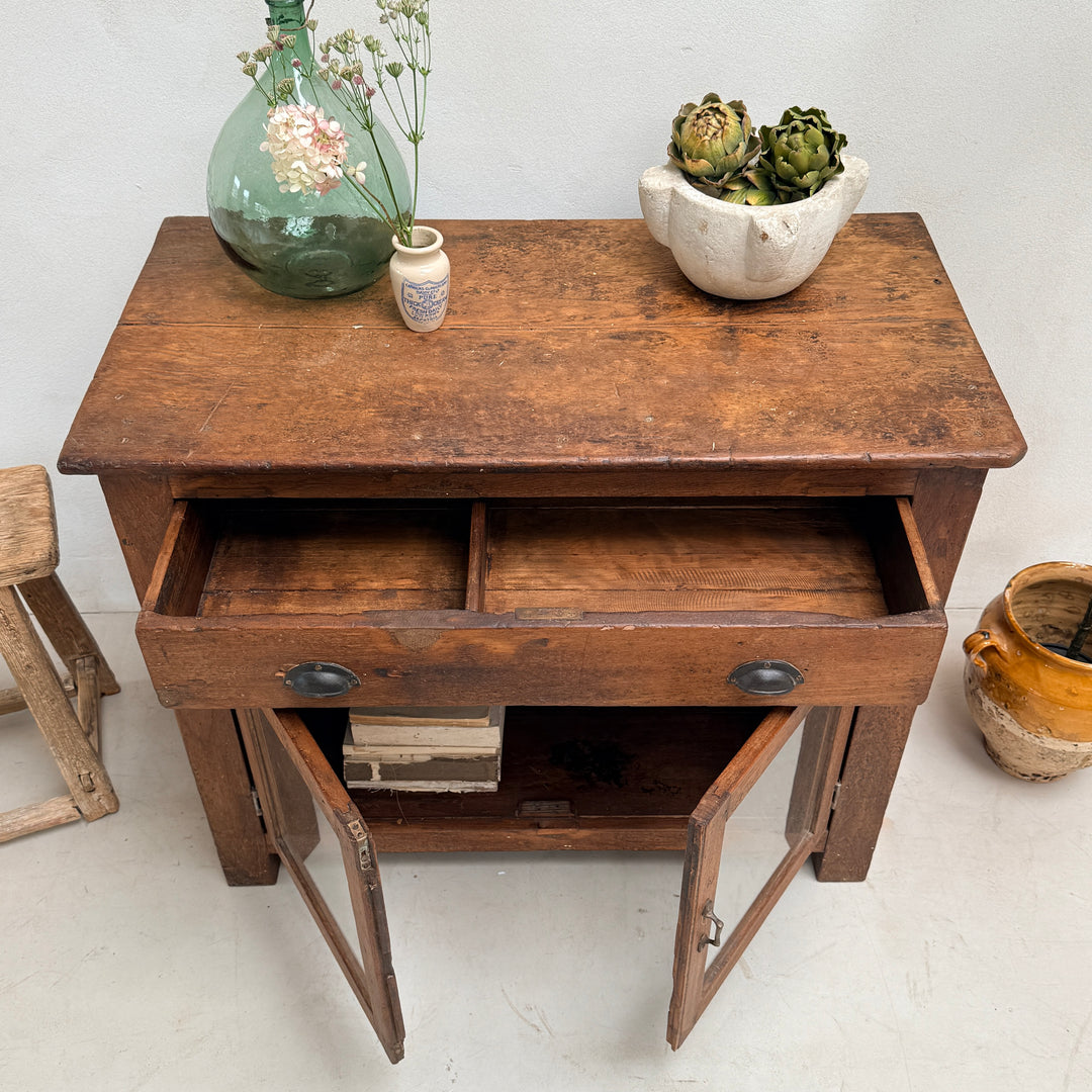 Antique glazed shop counter | Lavenham