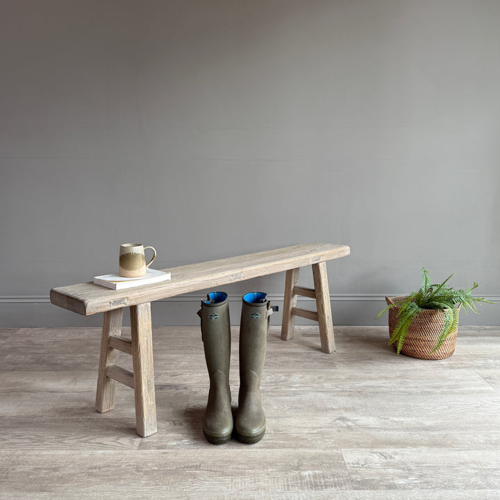 Reclaimed rustic Bench | Greenwich