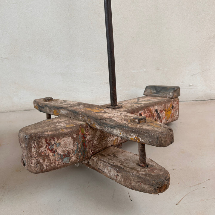Vintage Primitive Hanging Aeroplane