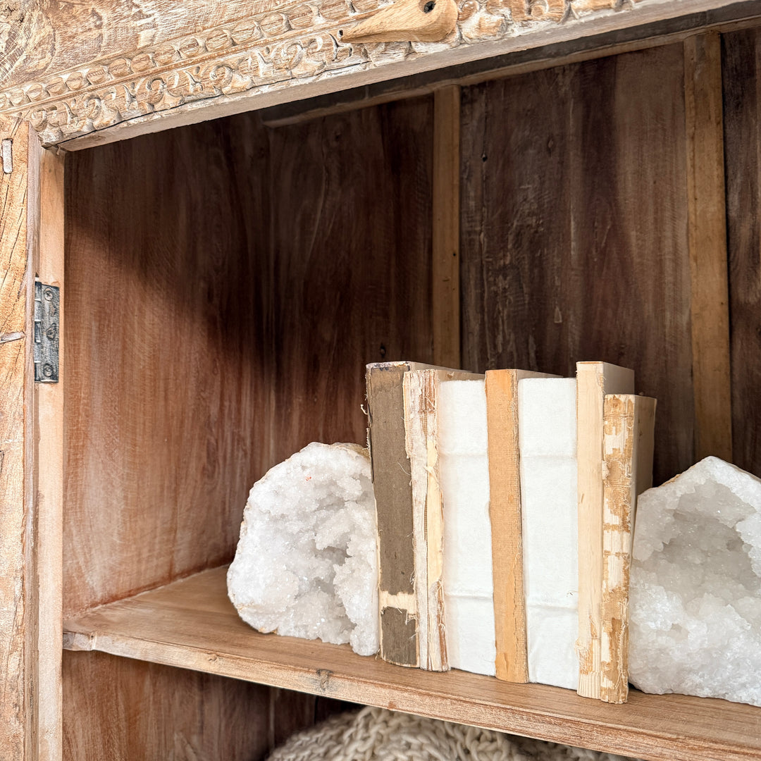 Reclaimed Carved Door Cupboard | Mina