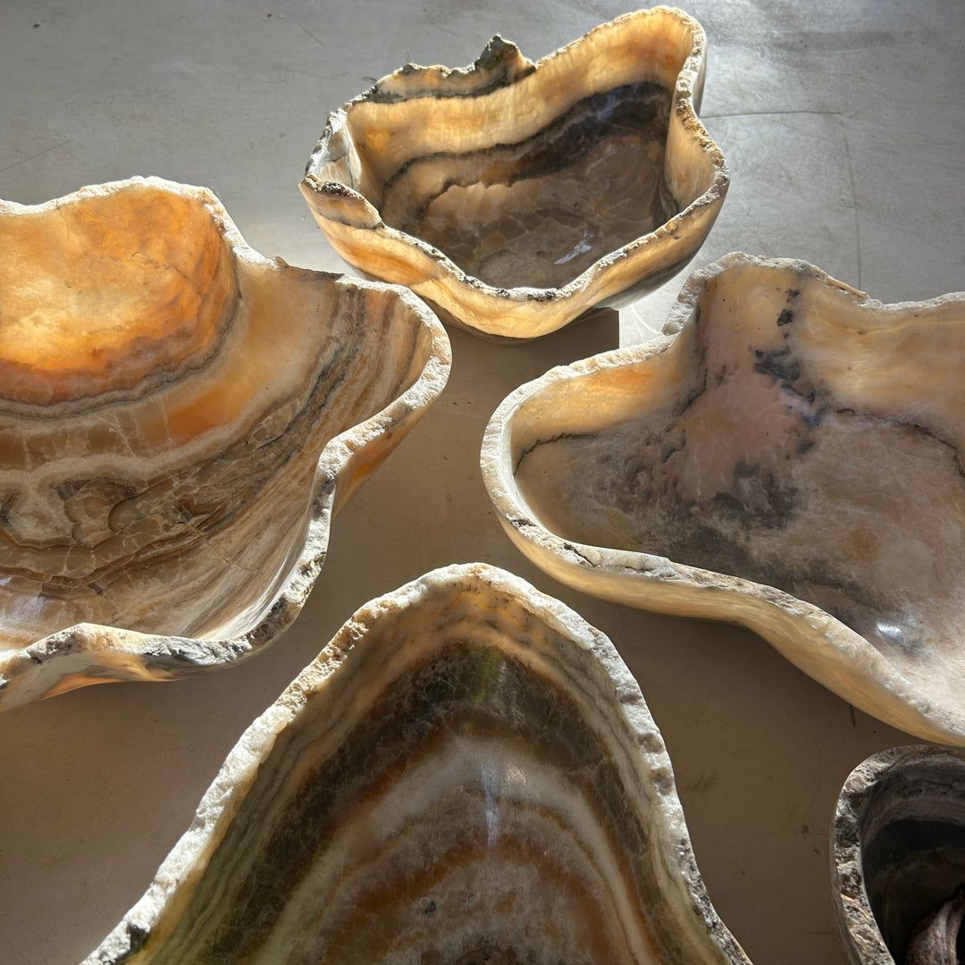 Hand Carved Marble decorative bowls