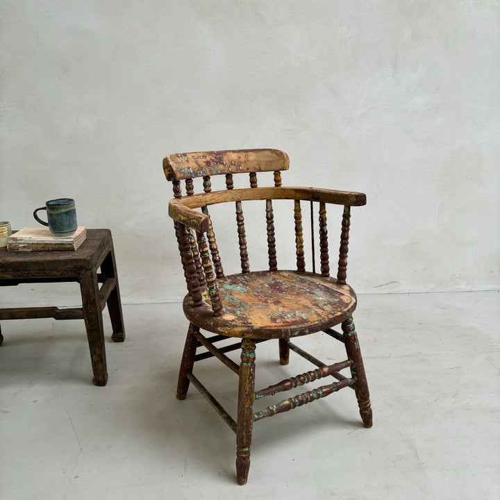 Antique Art Studio Bobbin Chair | Geraldine