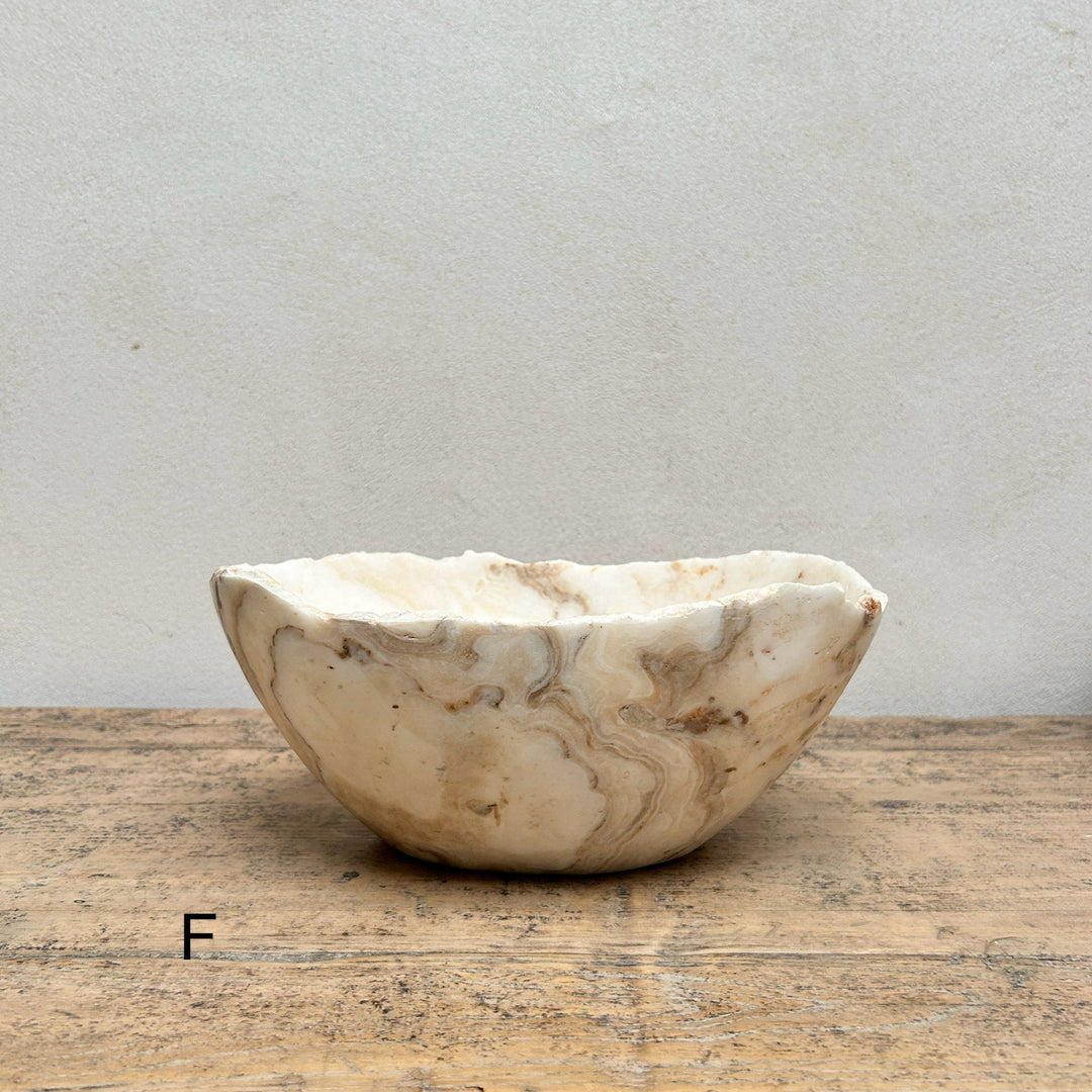 Hand Carved Marble Decorative Bowls