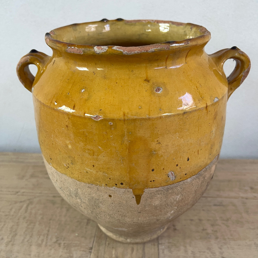 Antique French Confit Pot | Medium